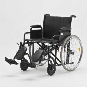 Инвалидное кресло складное, сиденье 57см, опора голени, АРМЕД H002 22"