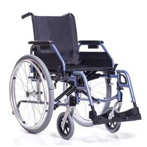 Инвалидное кресло складное, сиденье 46 см, спинка наклонная, откидные подлокотники, ORTONICA BASE 195 18"