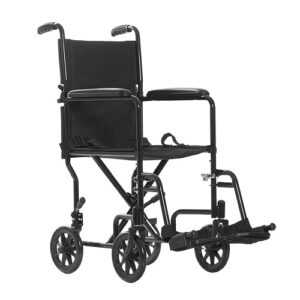 Инвалидное кресло складное, сиденье 45.5см, с малыми колесами, складной спинкой, ORTONICA  Base 105 18"