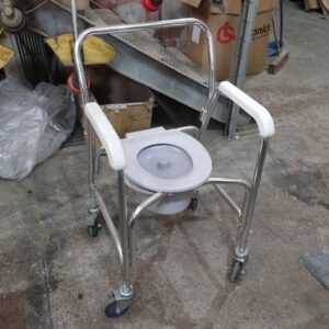 Стул-туалет с санитарным оснащением, до 110 кг, сиденье 35,5 см, RPM68092