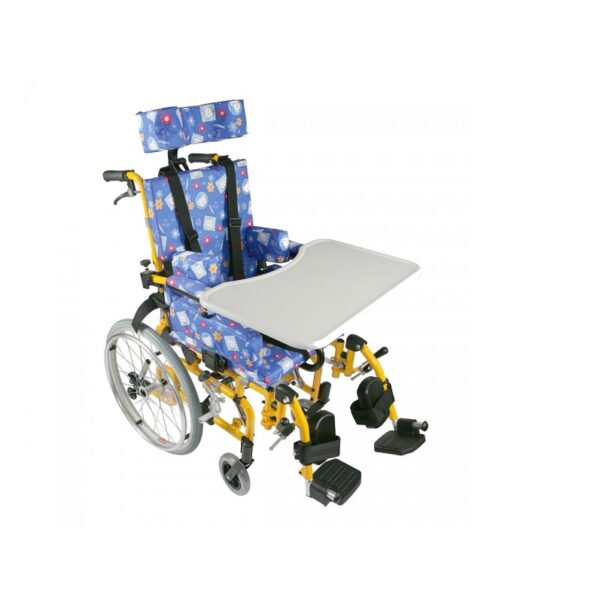 Инвалидное кресло-коляска для детей, больных ДЦП, сиденье 38 cм, AMRW-18RA-EL