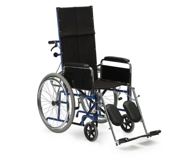 Инвалидное кресло складное, сиденье 47см, спинка наклонная, АРМЕД H008 18"