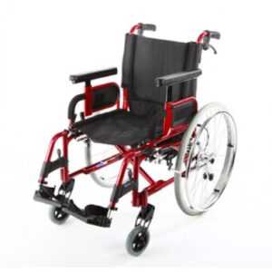 Инвалидное кресло складное, сиденье 46 см, подлокотники откидные, СИМС BARRY A7 J 18"