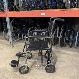 Инвалидное кресло складное, сиденье 46см, маленькие колеса, спинка складная, СИМС BARRY W3