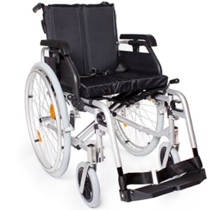 Инвалидное кресло складное, сиденье 46 см, спинка наклонная, KY954LGC 18"