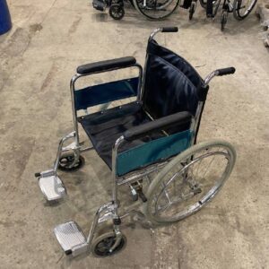 Инвалидное кресло складное, сиденье 50 см, до 100 кг, подлокотники съемные, СИМС BARRY B3