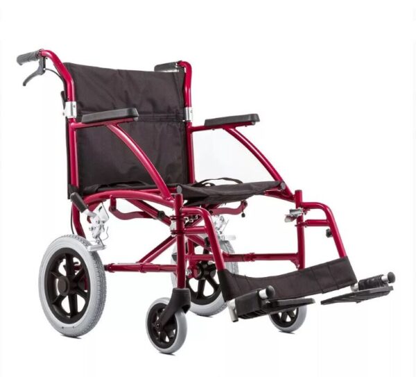 Инвалидное кресло складное, сиденье 45.5 см, с малыми колесами, складной спинкой, ORTONICA Escort 600 18"