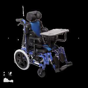 Инвалидное кресло складное для детей с ДЦП, сиденье 38см, мультирегулировка, АРМЕД H032C-2