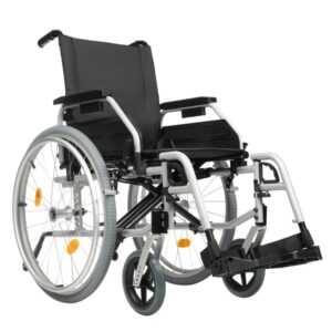 Инвалидное кресло складное, сиденье 48 см, регулировка высоты спинки и глубины сиденья, ORTONICA Base195 19"