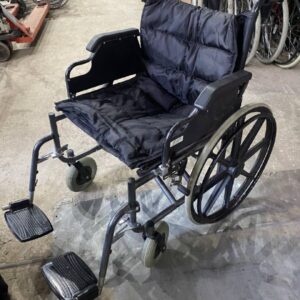 Инвалидное кресло складное, сиденье 53см, JUMBO DELUXE
