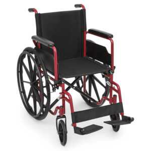 Инвалидное кресло складное, сиденье 40 см, подлокотники откидные, Wheelchair 16"